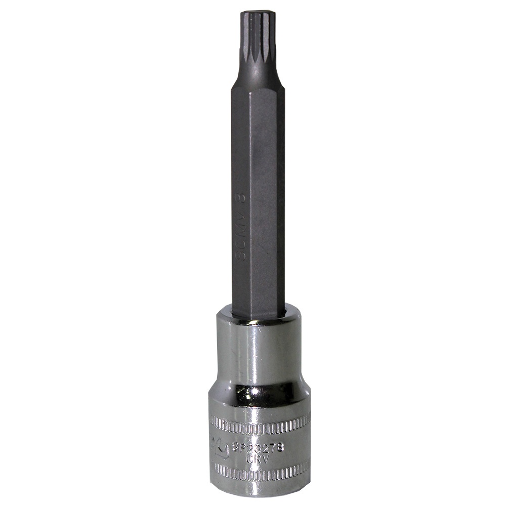 SP SOCKET SPLINE 1/2''DR ( LONG 100MM) 10MM 